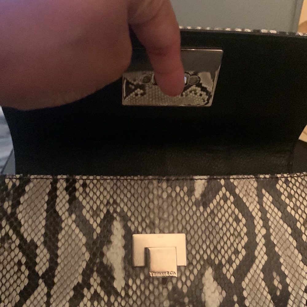 Tiffany & Co. Shoulder Bag
Neutrals Python Excellent Condition - Picture 2 of 5